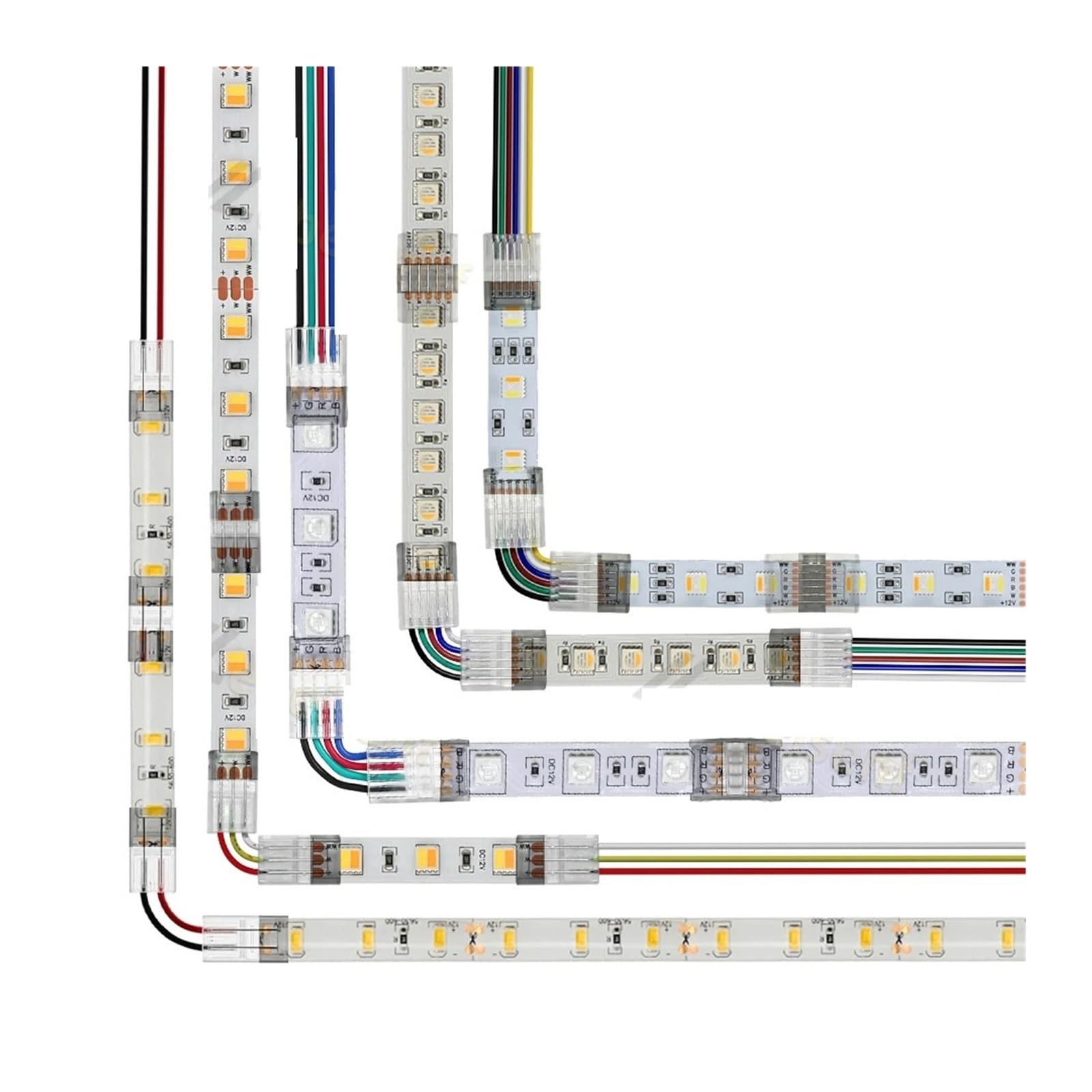 8 mm 10 mm 2-pinowe 3-pinowe 4-pinowe 5-pinowe 6-pinowe 12 mm IP20 IP65 LED