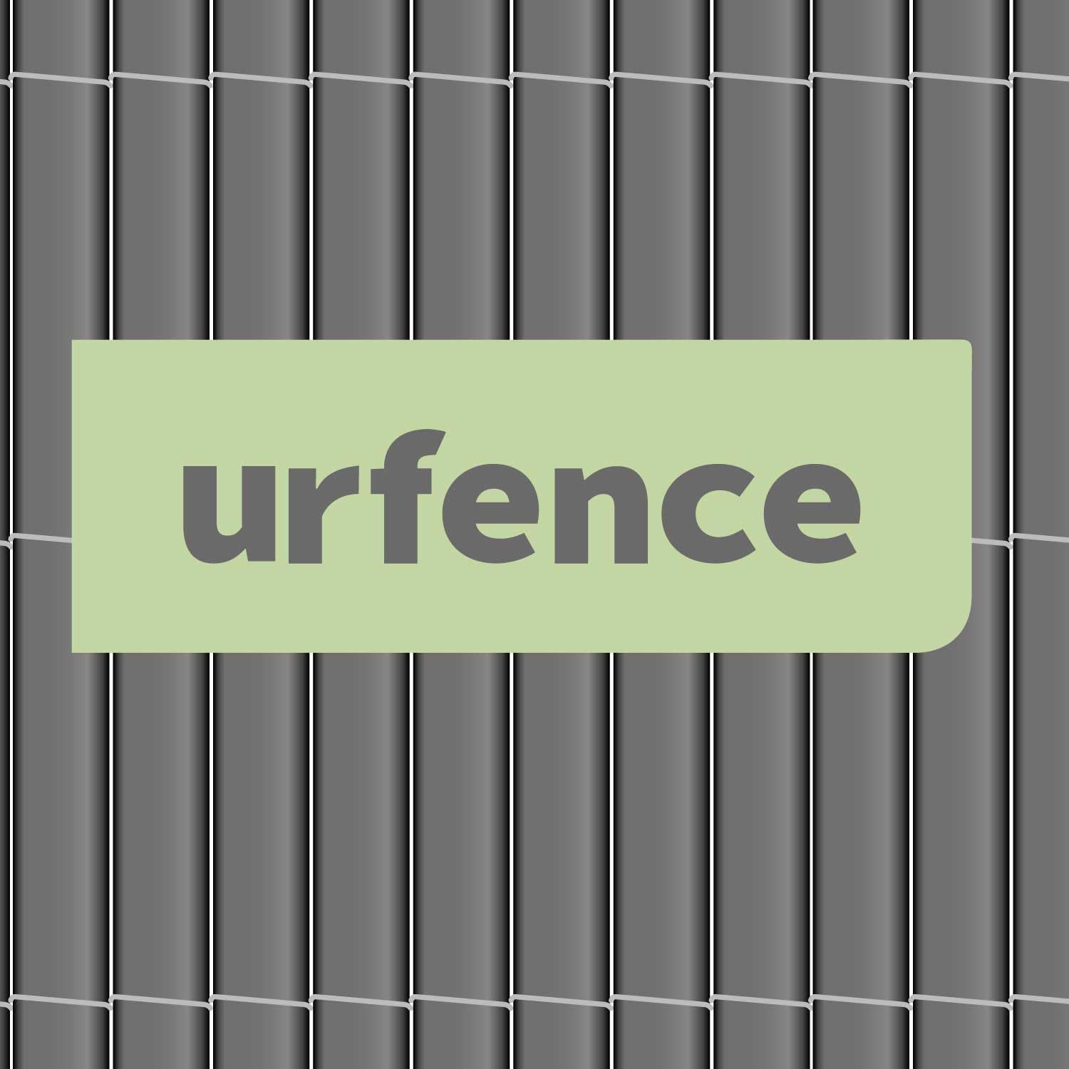 UrFence 100x600 Valla de Ocultación Jardin - Cañizo PVC Antracita - Cañas Ocultación Balcon - Cañizo Terraza - Malla de Ocultación - Cañizo artificial Exterior - Malla Plastico Privacidad para Balcon