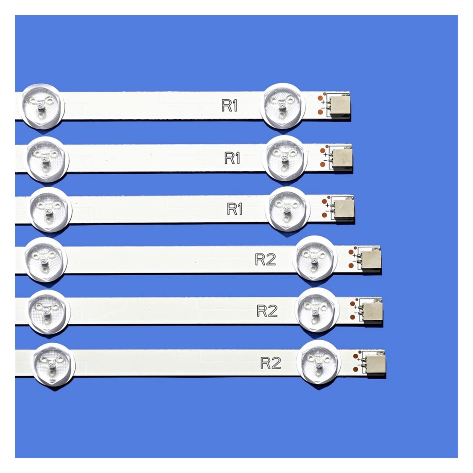 HCZION PORTATO Retroilluminazione Strip 10 lampada adatta for LG 50 "TV 50LN5400 50LA620V 6916L-1276A 1273A 1272A 1241A 50LA6208 5 0LN540V. Strisce di retroilluminazione TV