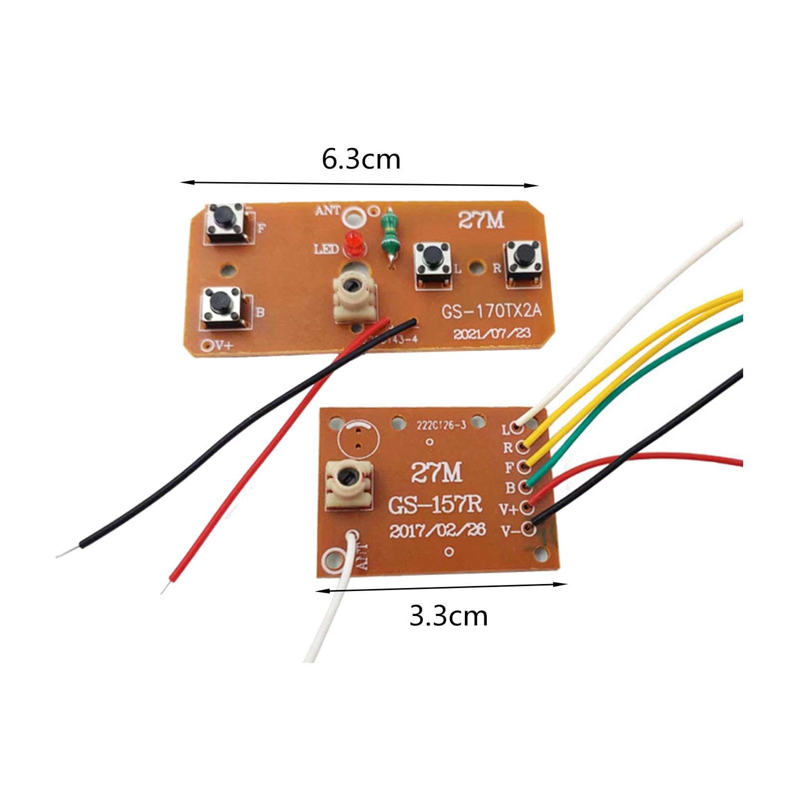 Amazon | Freneci DIY RC トラックおもちゃ用の 4 チャンネルリモート 