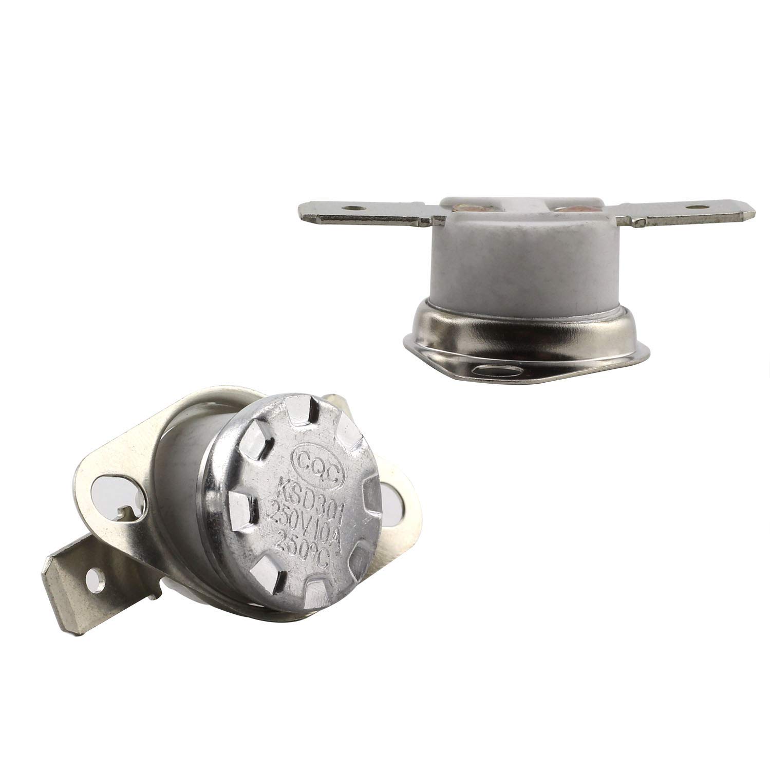 Termostato KSD301 120&deg;C NC - 5 Pezzi Per Elettrodomestici