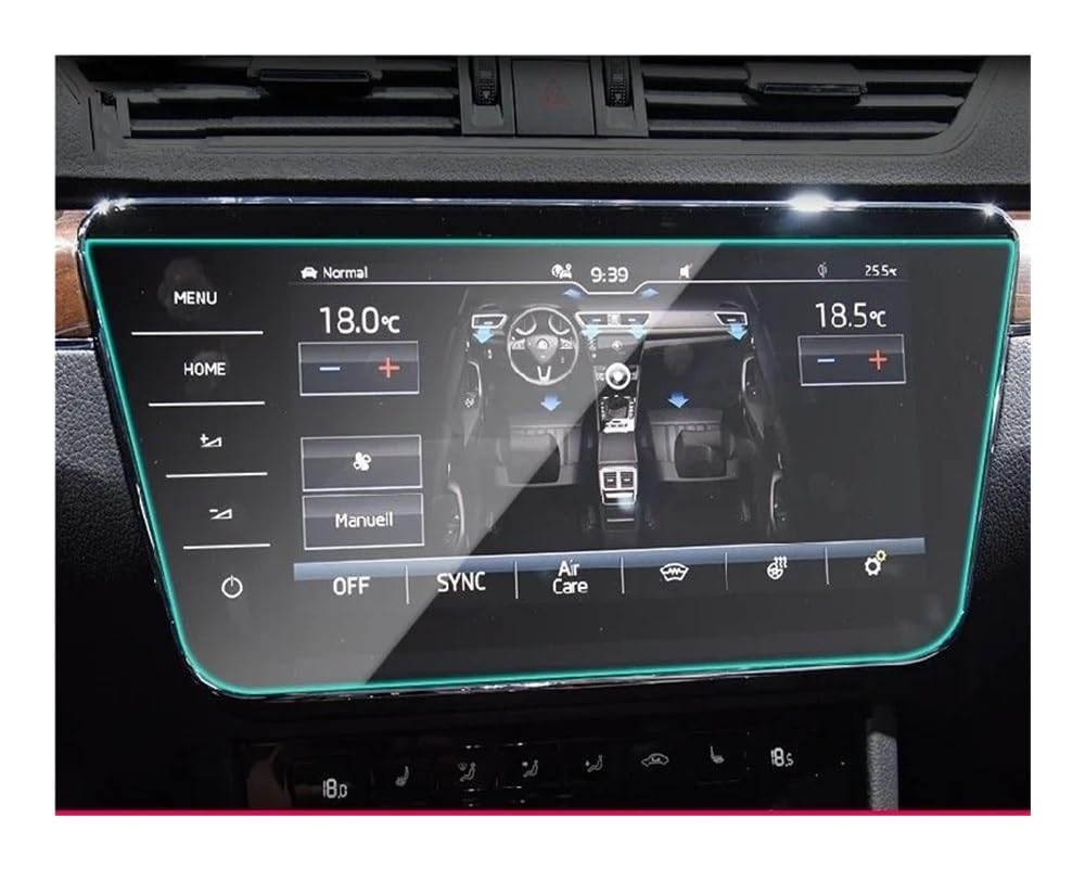 Film protection navigation Skoda Superb 2018-2023 en verre ultra transparent