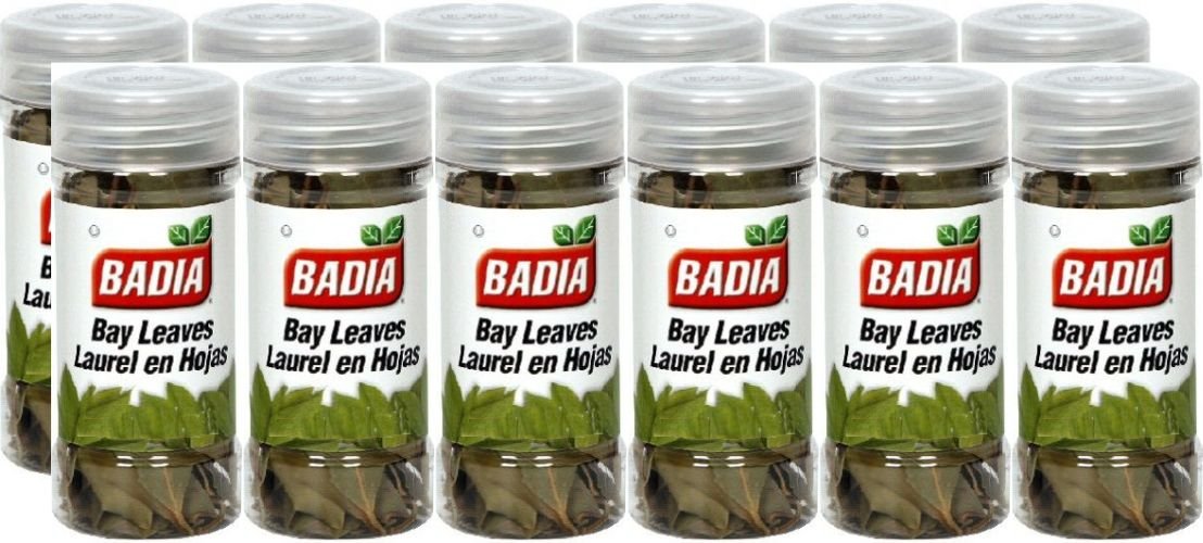 Badia Whole Bay Leaves, 0.17-Ounce (Pack of 12)