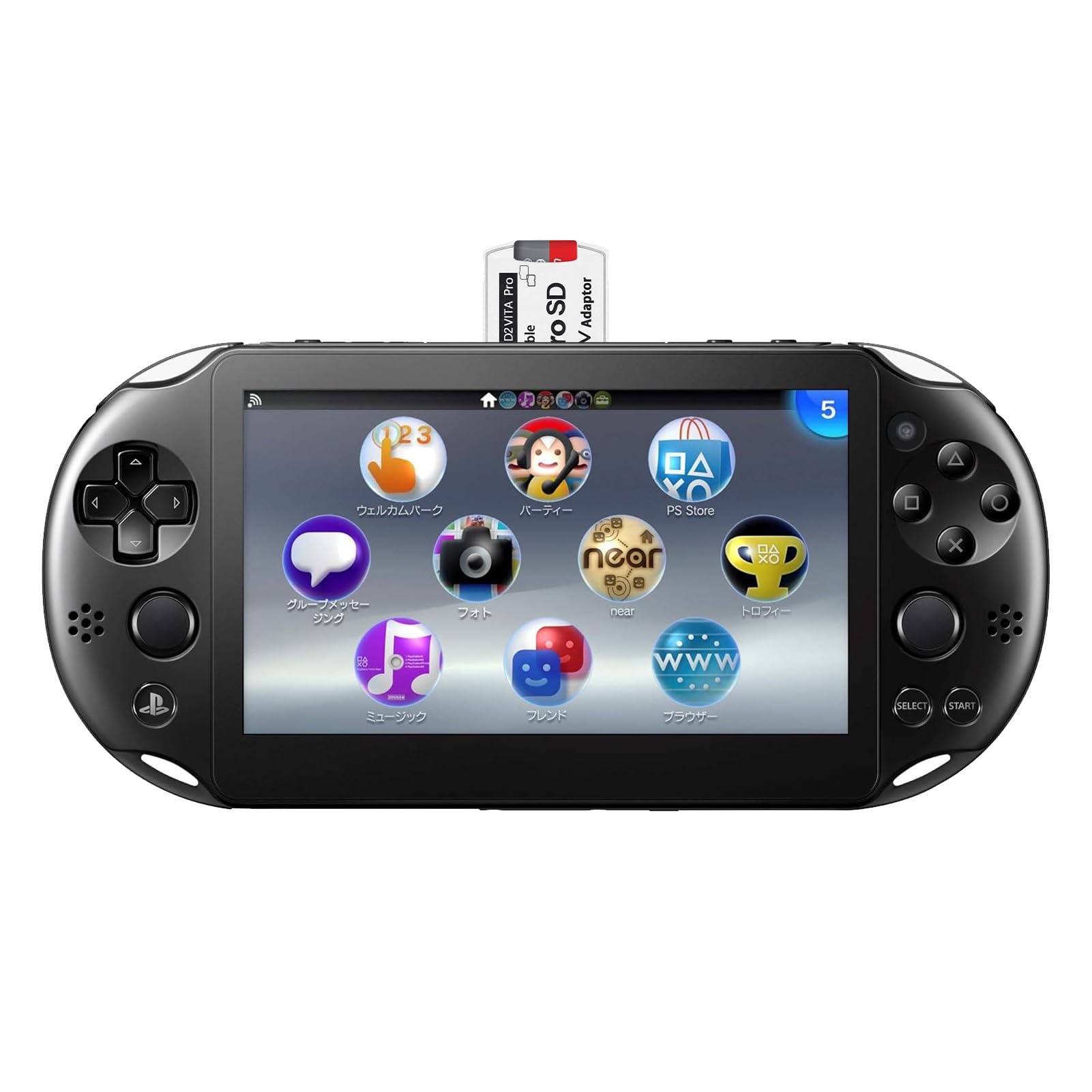 SD2Vita 5.0 PSV Micro SD Memory Card Adapter, Micro SD Adapter Compatibile con PSV 1000/2000 3.60 HENkaku Enso System