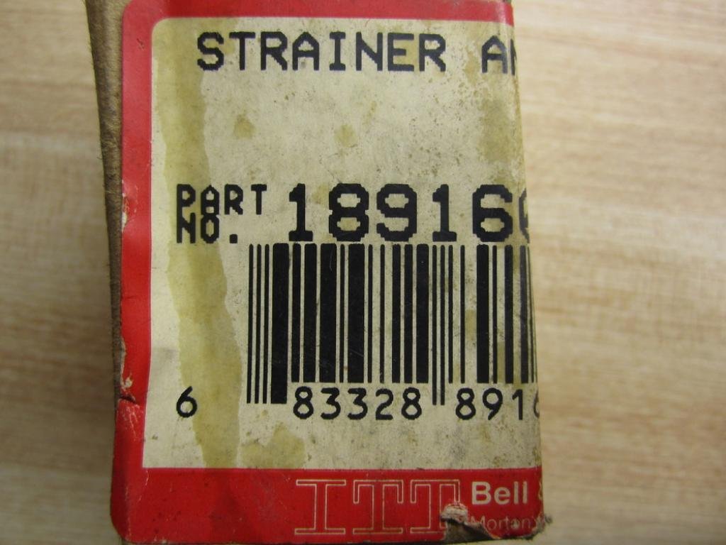ITT Bell & Gossett 189160 B&G Strainer Gasket For B7-12