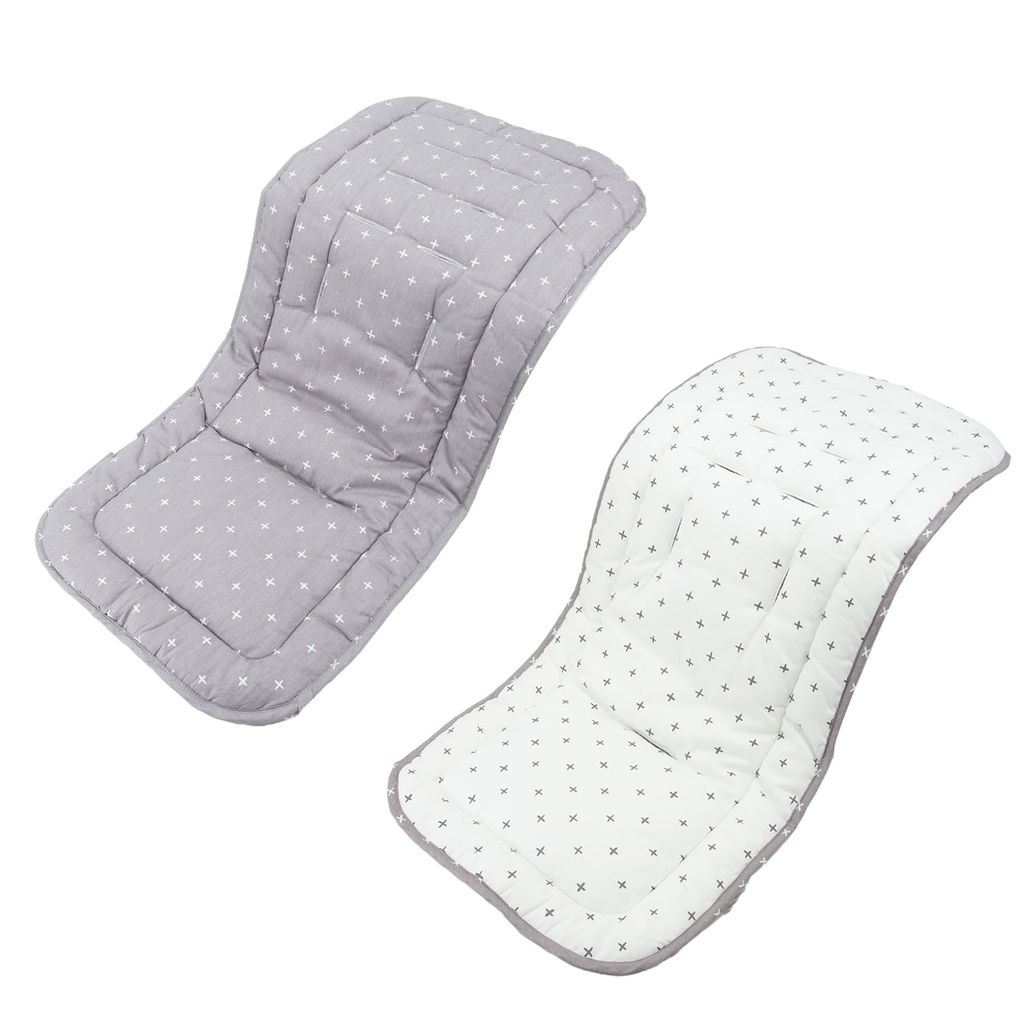 Miracle Baby Stroller Seat Liner - Breathable Cotton Comfort Pad, Soft & Lightweight Seat Liner, Easy to Install & Machine Washable (34x78cm, 1 Pack)
