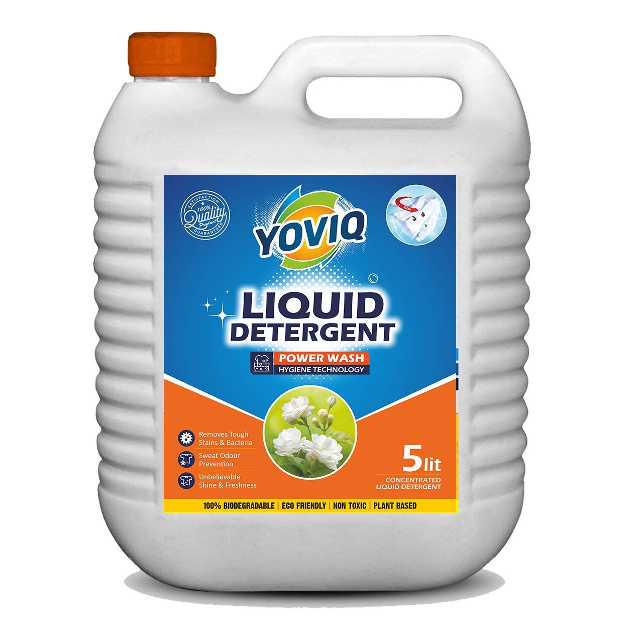 Buy Yoviq Liquid Detergent 5 Liter and 10 Pcs Washing Machine Cleaning DeScaler Washing