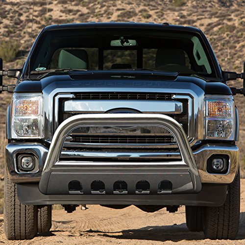 Image of Spec-D Tuning BB3-F25011S2-WB Chrome Bull Bar (S2)
