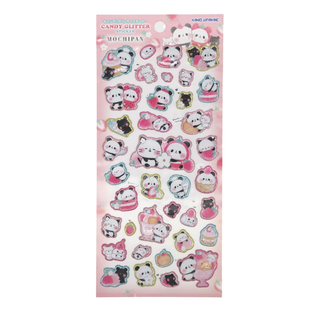 Amazon.co.jp: カミオジャパン シール キャンディグリッターステッカー