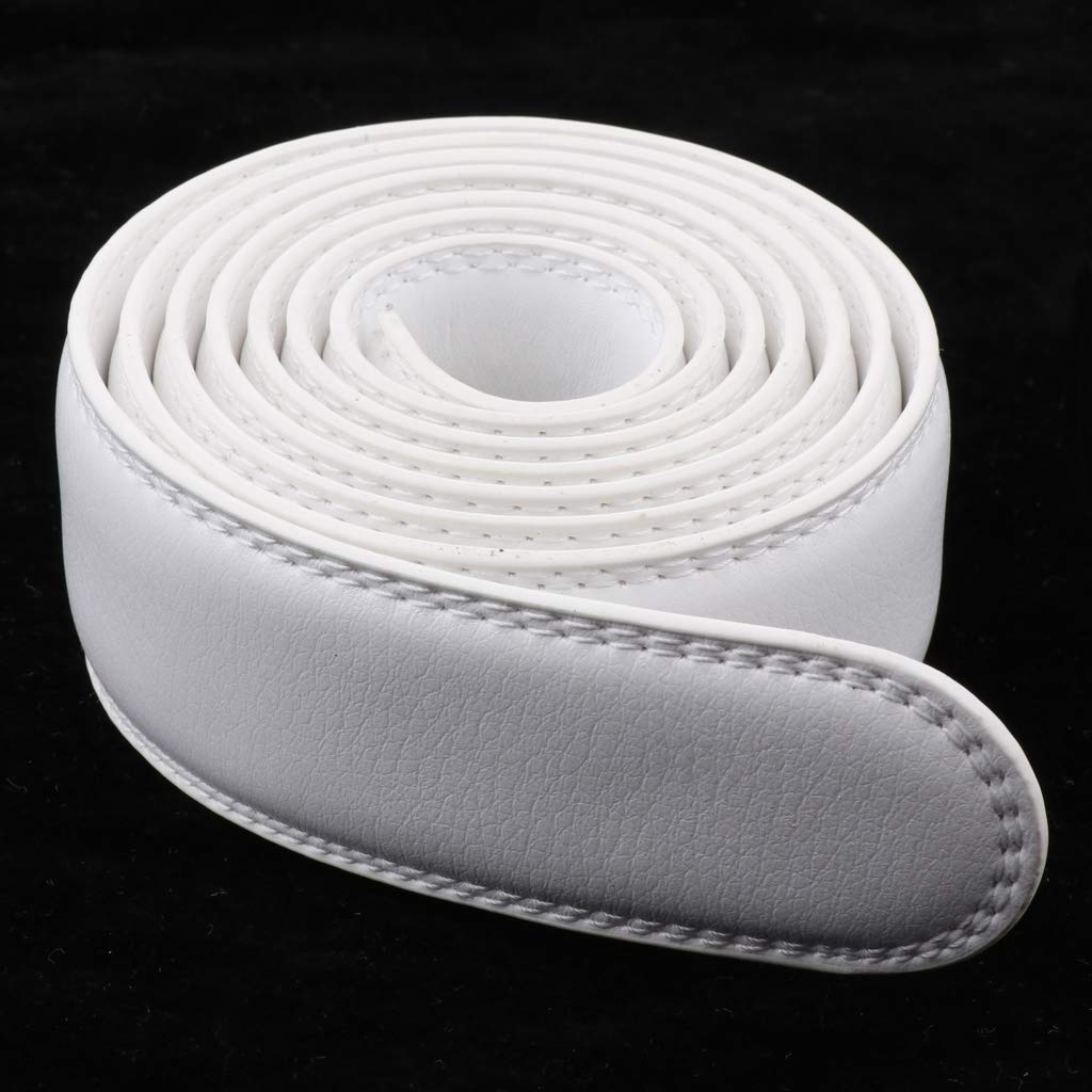 CALANDIS™ Men Leather Replacement Belt Double Stitch Classic Design Belt 35mm White | Belts | Mens Accessories-image-38