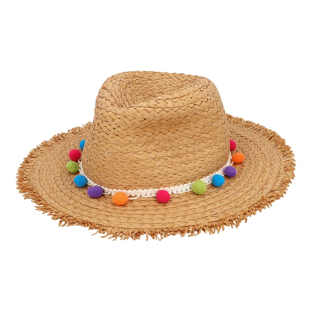 Boland - Adult Straw Hat for Costumes, Fancy Dress and Theme Party, Headwear