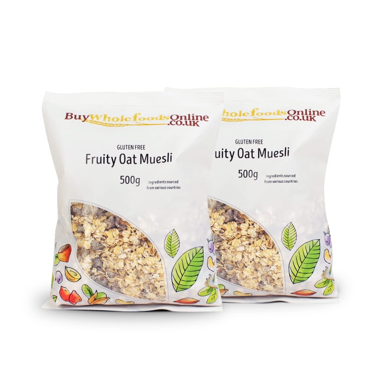 Gluten Free Fruity Oat Muesli 1kg (BWFO)