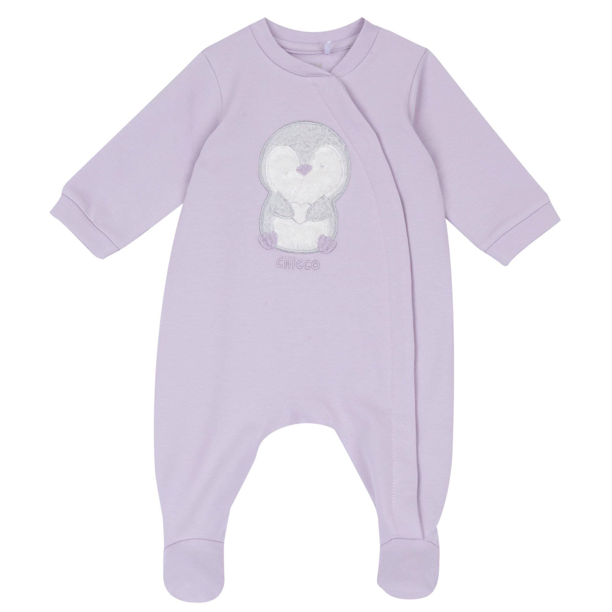 Chicco, Tutina Neonato e Neonata in Morbido Cotone, con Comoda Apertura Frontale, Ideale per l'Autunno, Abbigliamento Bambino e Bambina 0-24 Mesi, Designed in Italy