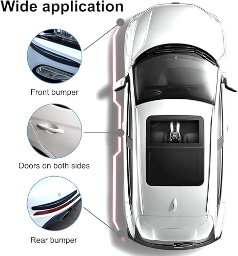 Miniatura 9 de 4 parachoques anticolisión para automóvil, protector universal de parachoques delantero y trasero, protector de parachoques para autos, SUV,