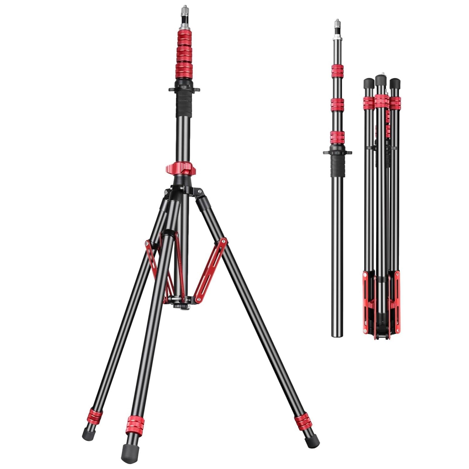 Amazon.com : FreeSea Light Stand Aluminum, Adjustable Tripod Stand