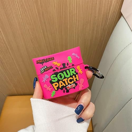 Miniatura 5 de Lindo para Airpod Pro 2 2022, funda Kawaii de dibujos animados 3D, diseño de alimentos para niñas y niños, a la moda, accesorios protectores para la