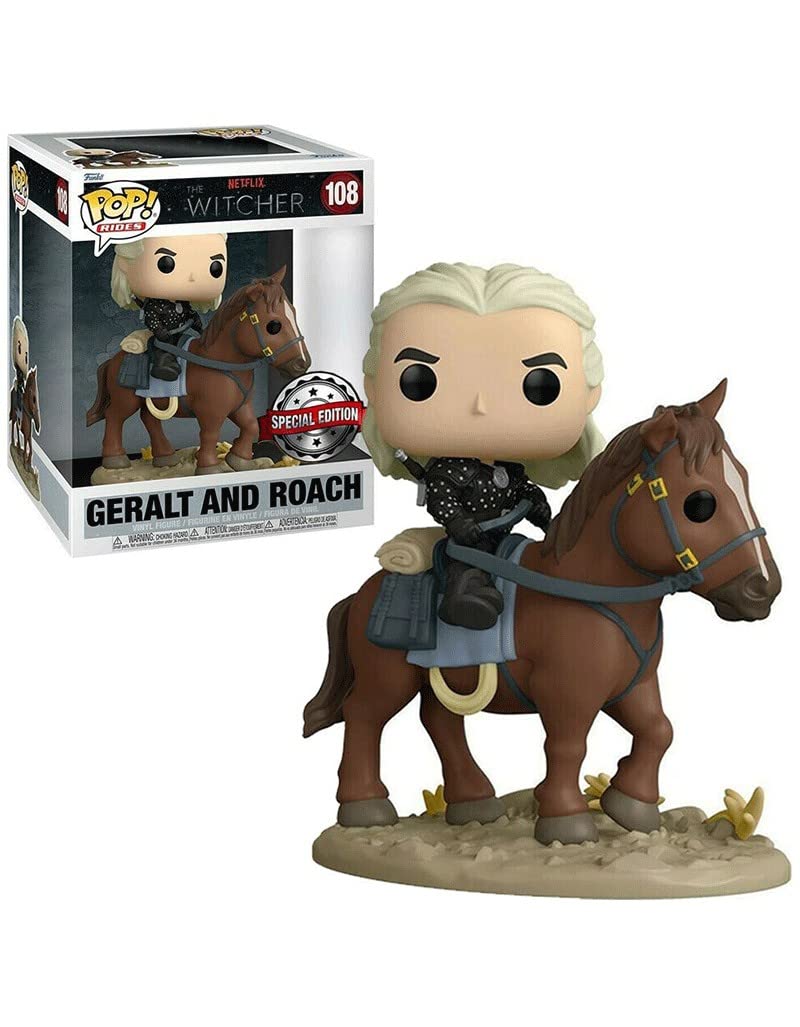 Funko The Witcher - Pop Rides Geralt & Roach