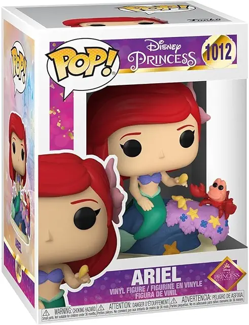 Funko Pop Ariel Little Mermaid Vinyl Figure - Disney Princess Collectible