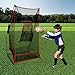 Mini Tang Football Kicking Cage - 6x3 FT Throwing Net Training Target for Punting Kicking Practice, Quarterback Passing Accuracy for Youth Adults with Carry Bag