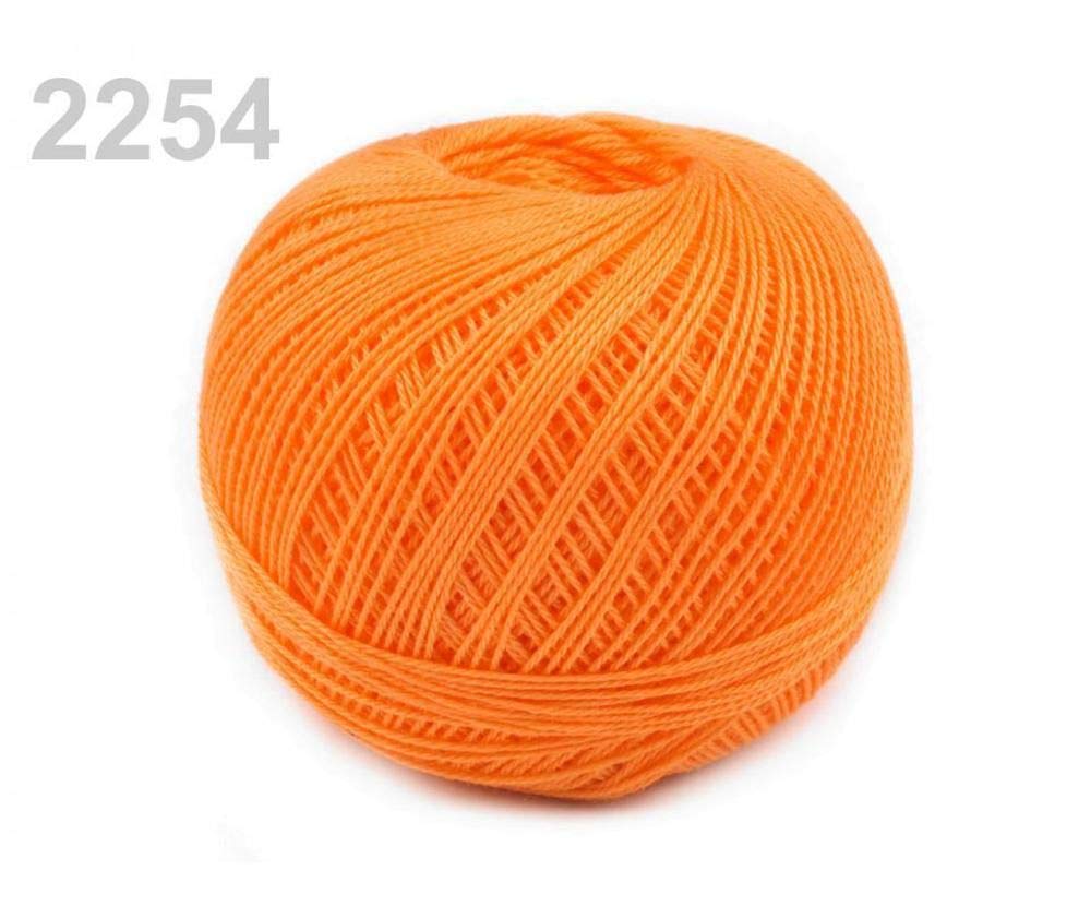 10pc Autumn Glory Cotton Yarn Snow-White Nitarna Czech Rep, Cotton Cord, Crochet and Embroidery Yarns, Knitting, Crochet, Haberdashery