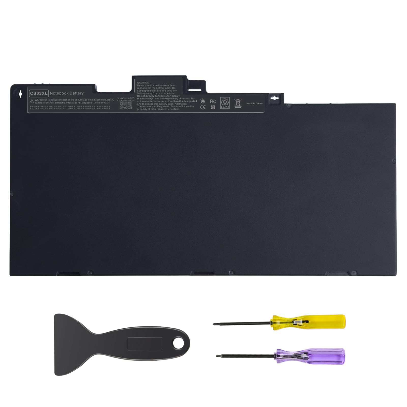 ASUNCELL 11.4V/46Wh CS03XL Batería del Ordenador portátil para HP EliteBook 745 755 840 850 G3 G4 848 G3, ZBook 15u G3 G4 Mobile Workstation mt42 mt43 Mobile Thin Client, CS03 CS03XL CSO3 CSO3XL