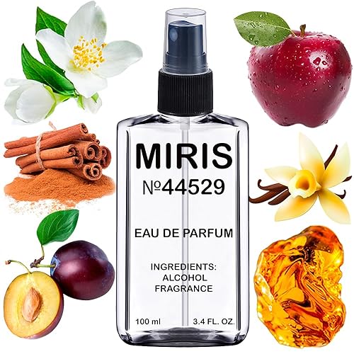 MIRIS nro. 44529 - Perfume para hombre, inspirado en Fera Black, Eau de Parfum de larga duración, Spray 3.4 fl oz (100 ml)