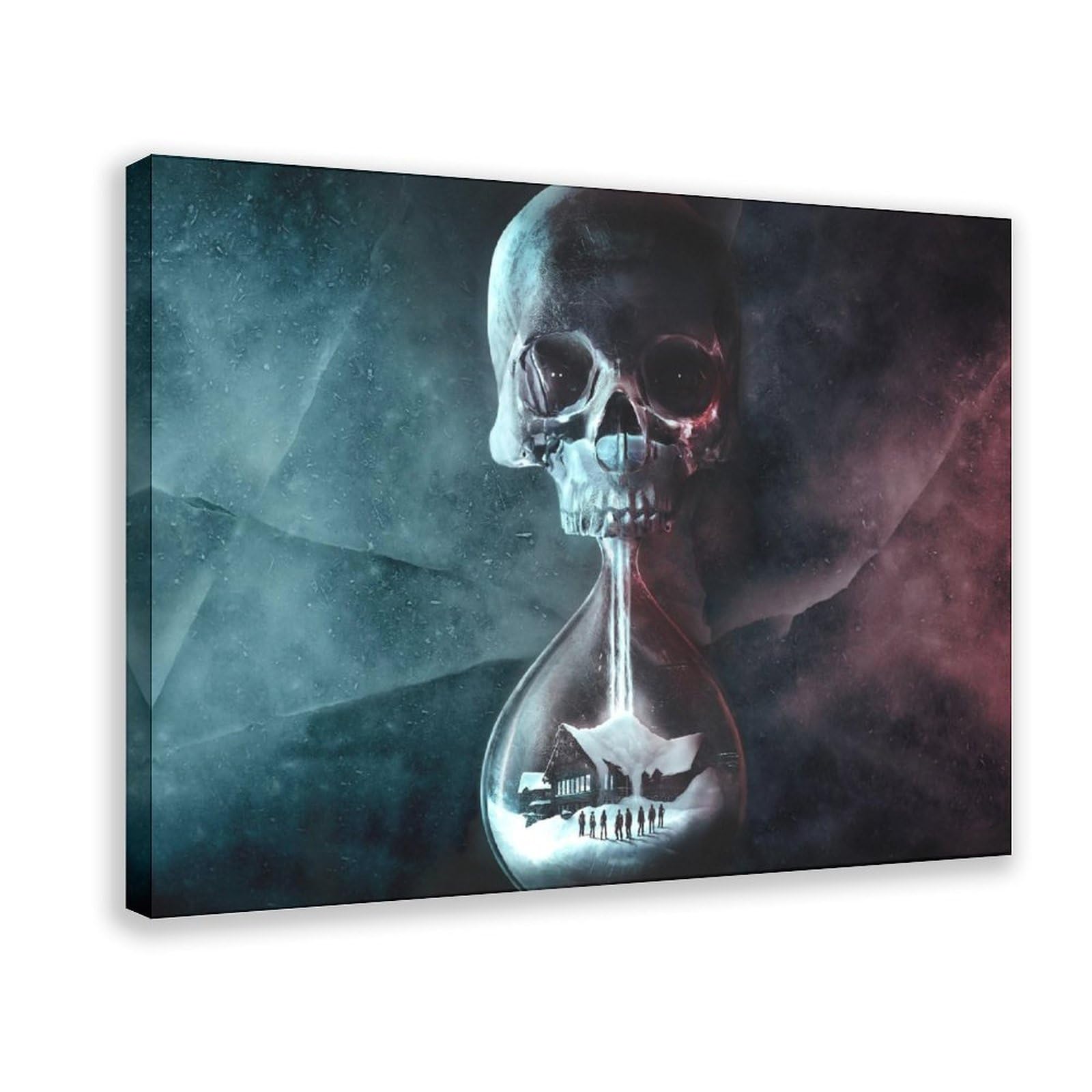 JNBDR Until Dawn Game Canvas Poster Wall Art Decor Print Picture Paintings for Living Room Bedroom Decoration Frame: 20x30inch(50x75cm)