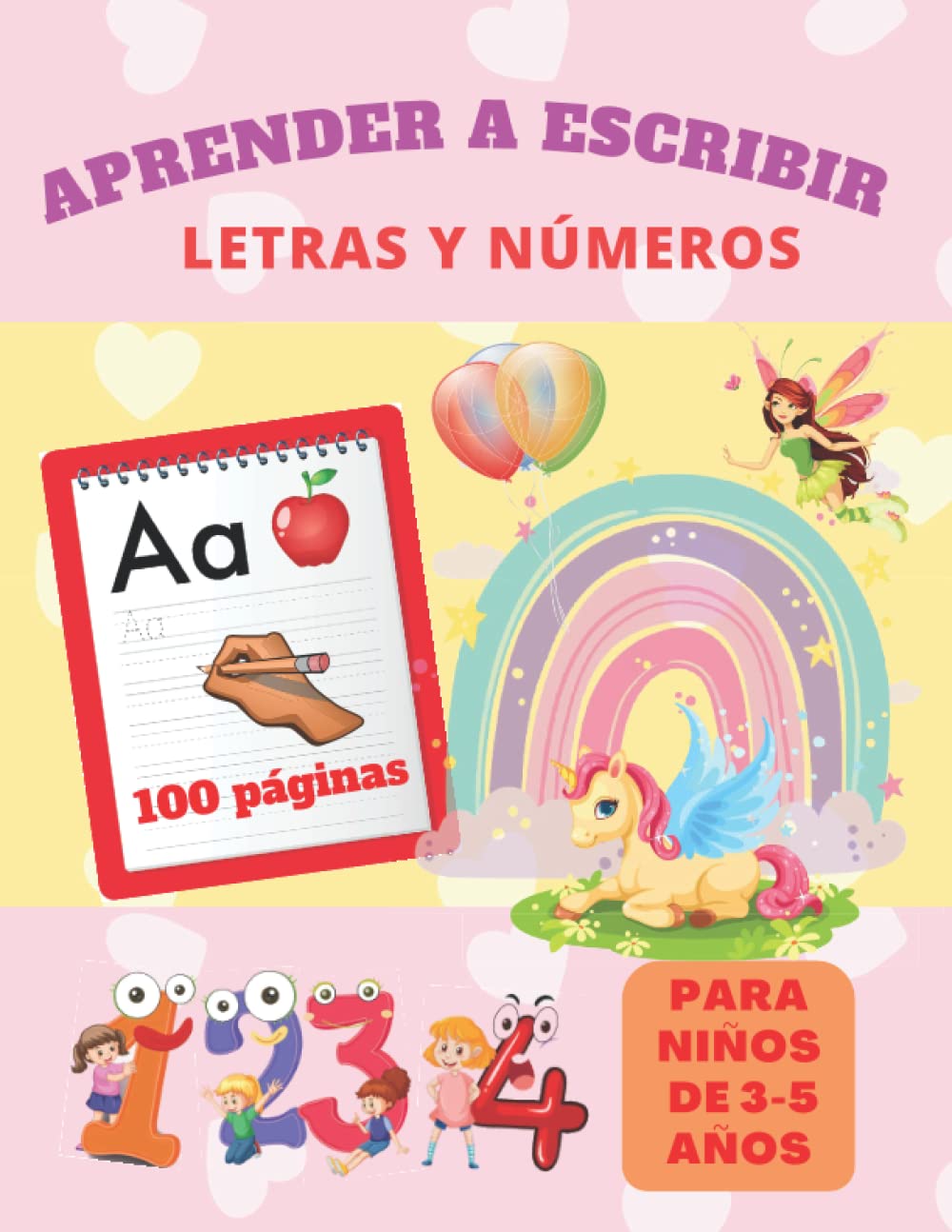 Buy Aprender a Escribir Letras y Números Libros en Español para niños