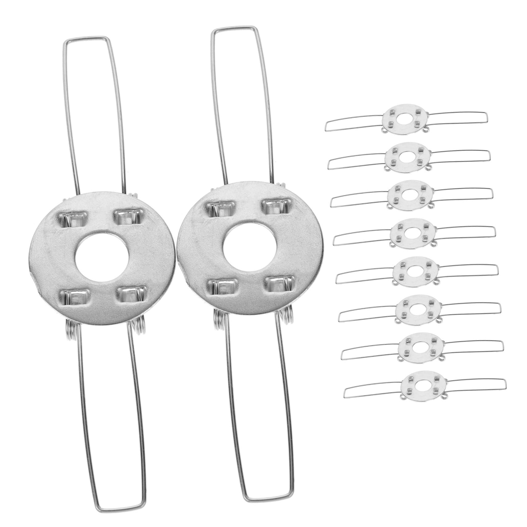 10pcs Lampshade Spring Clips for Pendant Lights Easy Installation Secure Fixation Light Shade Holders for Table and Floor Lamps Spring Clamp Design