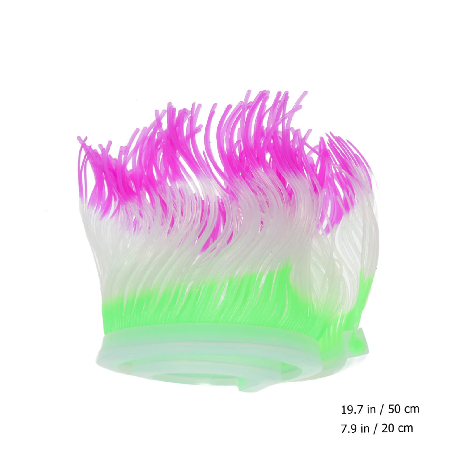 BESPORTBLE 3piezas Adorno De Coral Artificial para Acuario Decoración Vivid Coral Simulación para Peceras para Paisajismo Acuático y Hábitats De Peces