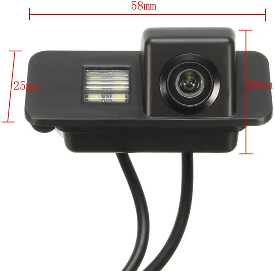 Exclusive Special Navinio Backup Camera for Car, Waterproof Rear-View License Plate Car Rear Backup Parking Camera for Mondeo/Fiesta/Focus Hatchback/S-Max/Kuga/Everest