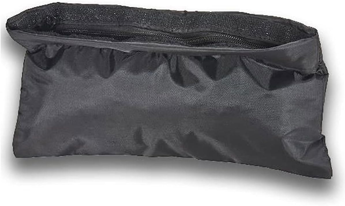 SMELLRIDReusable Activated Charcoal Odor Proof Bag: 6" x 11" Stash Bag Keeps Smell from Medicine, Herbs & Accessories Discreetly Locked Inside Bag