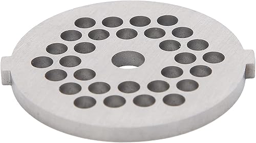 Miniatura 3 de 2 cuchillas de picadora eléctrica, cuchillas reemplazables para picadora de carne, placa de molienda de acero inoxidable, agujero redondo para