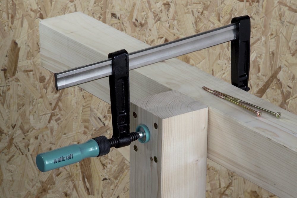 wolfcraft SC morsetto a vite, 3057000