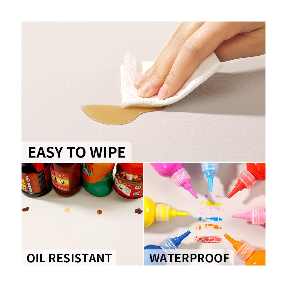 Tapis de travail en silicone 2 mm 60 x 90 cm | Tapis de cuisine résistant à la chaleur de qualité alimentaire, imperméable, grand plan de travail, tapis antidérapant pour