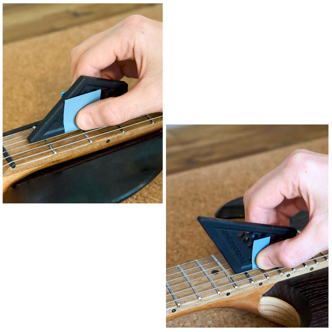 Fretshaper Fret Spot Leveling Kit for Guitar Maintenance, Black, Fret Spot Leveller