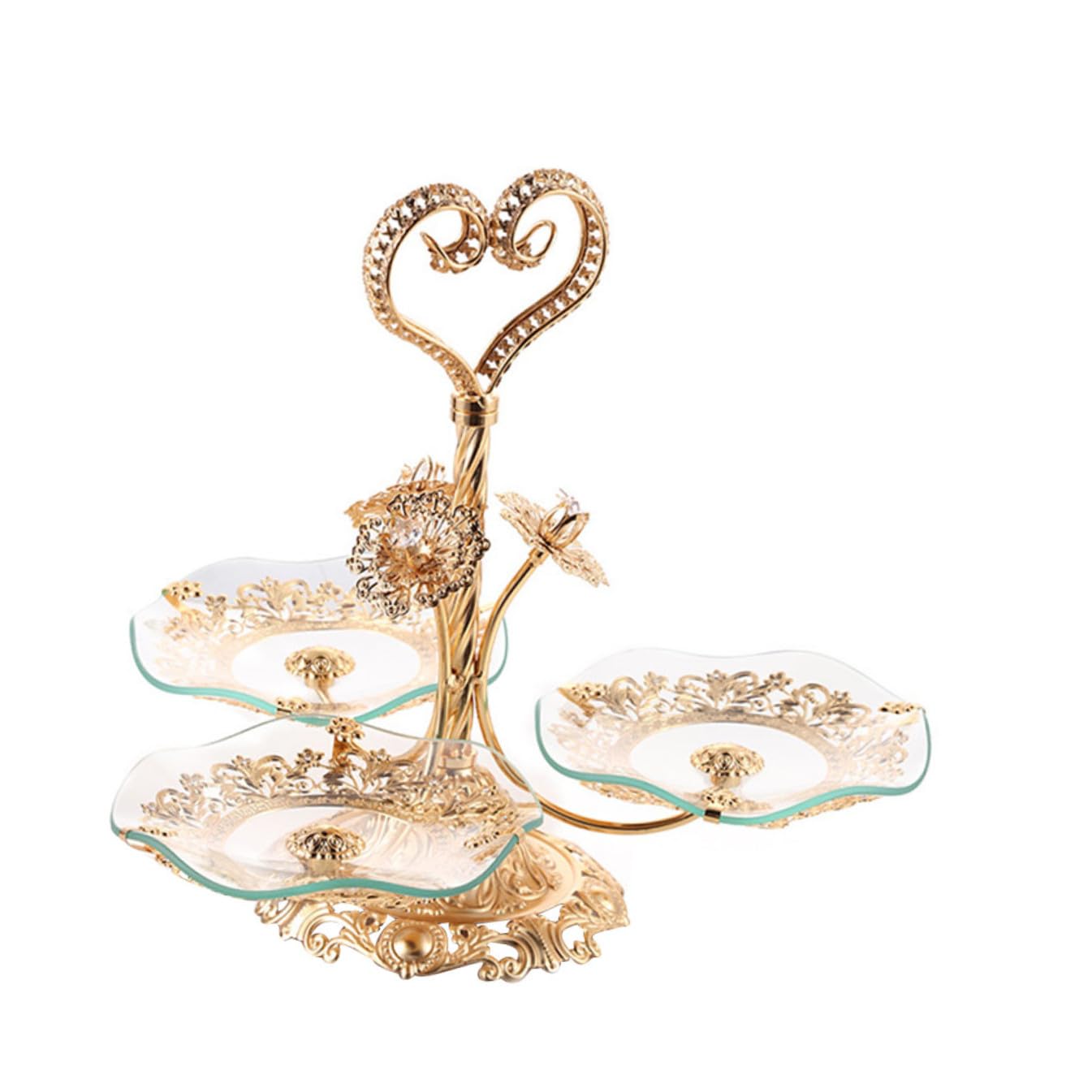 KLerDH Dessert Stand, Multi-Layered Fruit and Dessert Stand - gant Tieredfor
