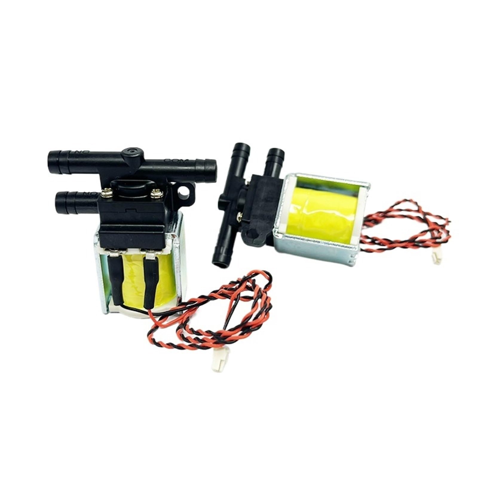 Électrovanne basse consommation 2,88W 2 positions 3 voies DC 12V pour flux de fluides