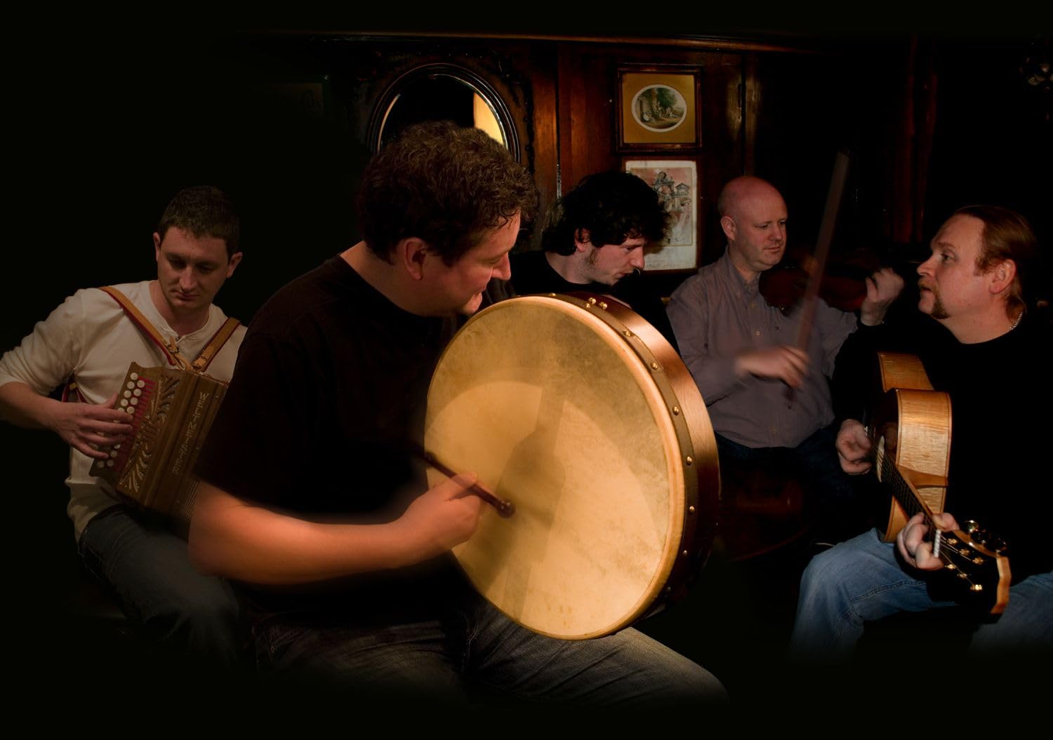 Bodhran Irlanda, tamburo irlandese, diametro: 47 cm
