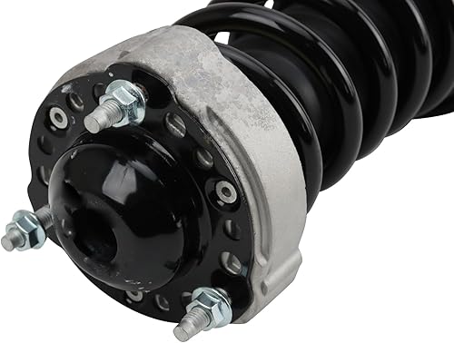 Miniatura 795 de TRQ Kit de suspensión delantera, conjunto de amortiguadores y resortes, barra estabilizadora, enlace estabilizador compatible con Chevrolet