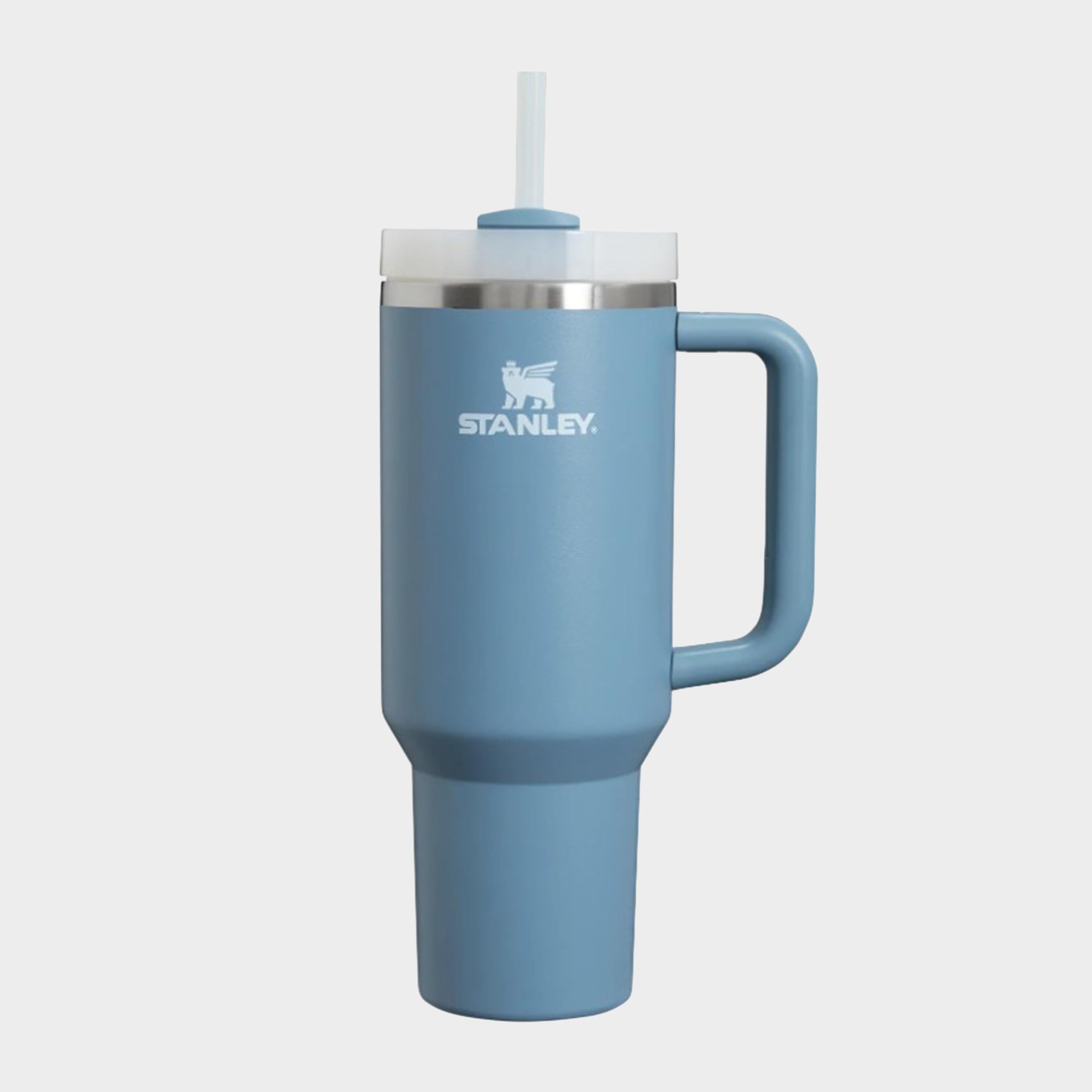 Stanley 1913 Quencher H2.0 Flowstate Borraccia Con Cannuccia 1.2L - Indigo | Freddo Per 11 Ore - Con Ghiaccio Per 48 Ore - Senza BPA - Tazza Termica Con Manico