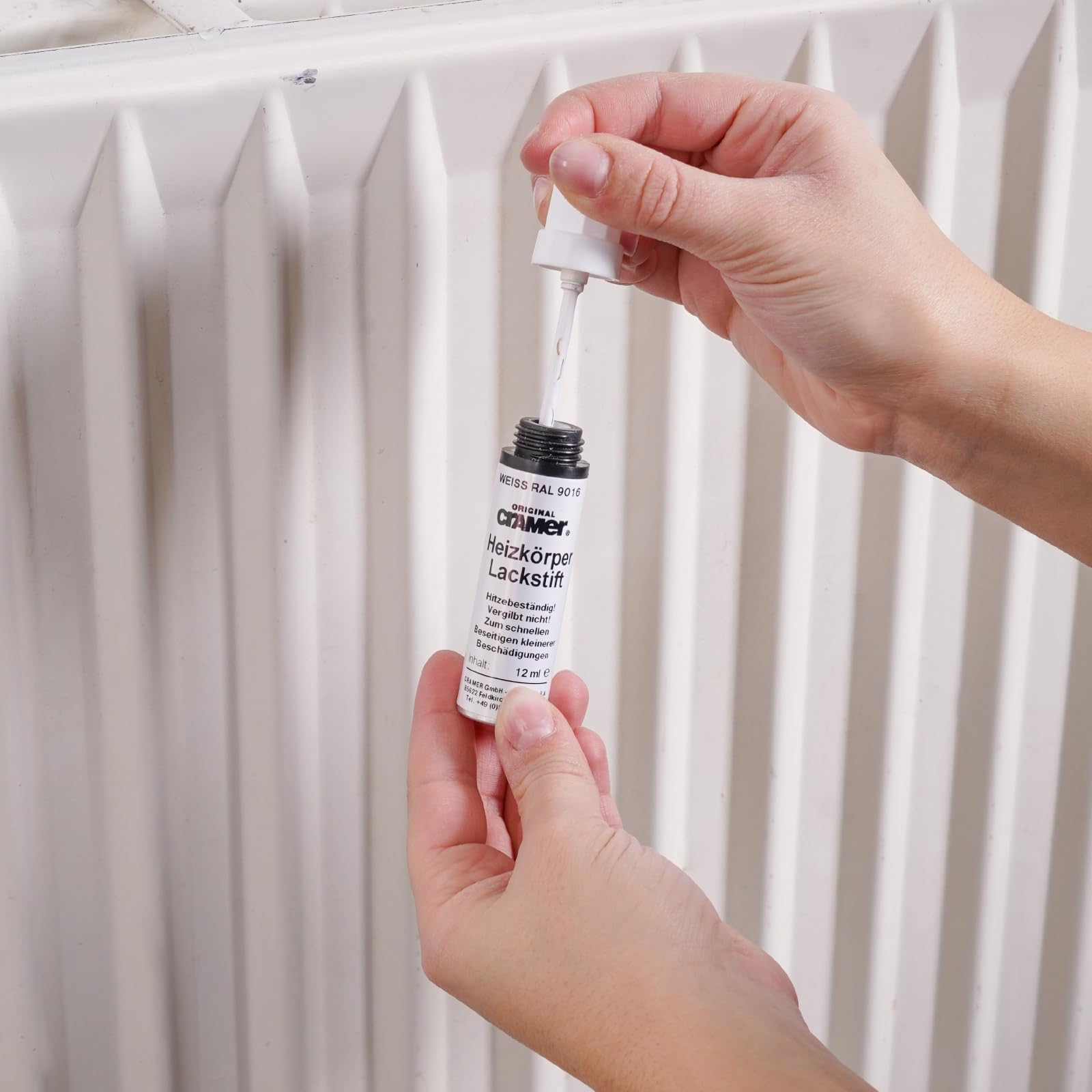Cramer Penna a vernice per radiatore | 9016 | Bianco