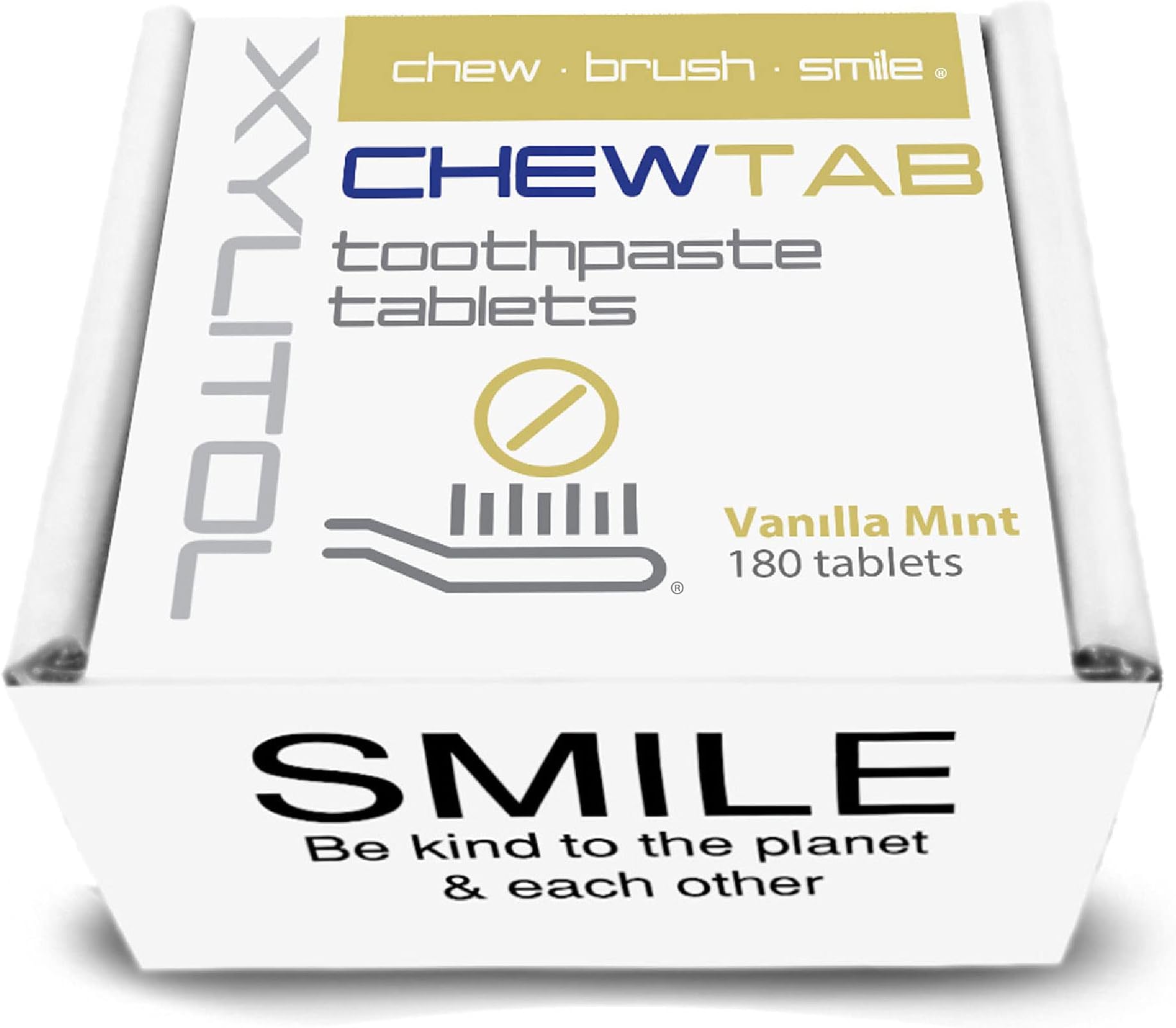 Chewtab Toothpaste Tablets Vanilla Mint Refill