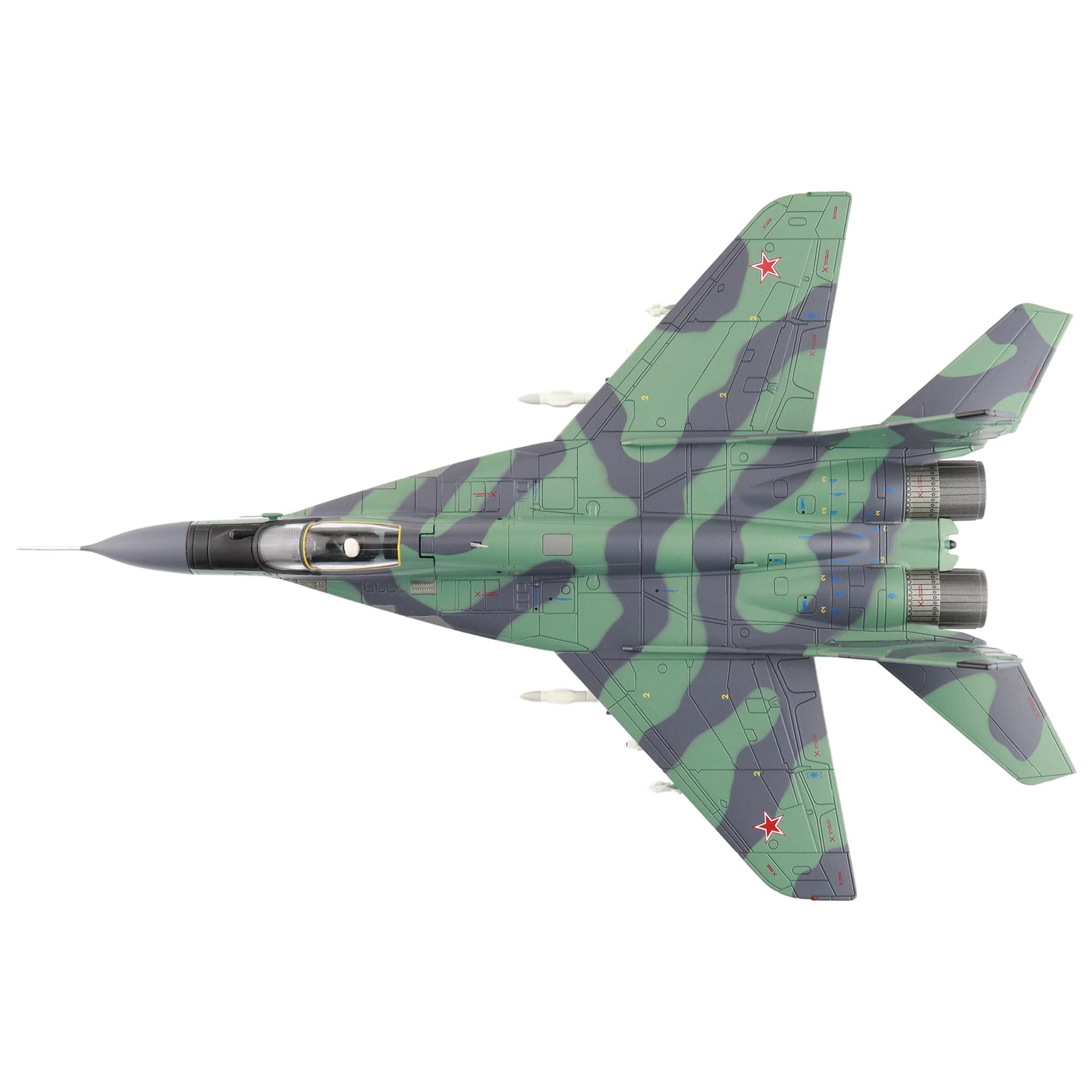 MiG-29 Fulcrum 1/72 ホビーマスター　ミグ Hobby Master 1:72 MiG-29 Fulcrum-A East German Air Force Red