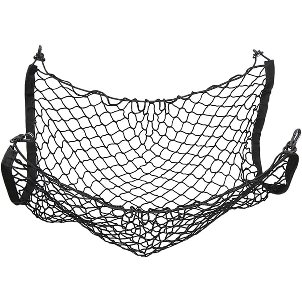 Xiulanjiayou A/Single-Layerflatnet Xiulnjiyou Cr Crgo Net For Mercedes Benz Gle W164 W166 W167 V167 2005-2023, Boot Nets Djustble Elstic Mesh Storge Orgnizer Luggge Bggge Fixed Net With Hooks Ccessories