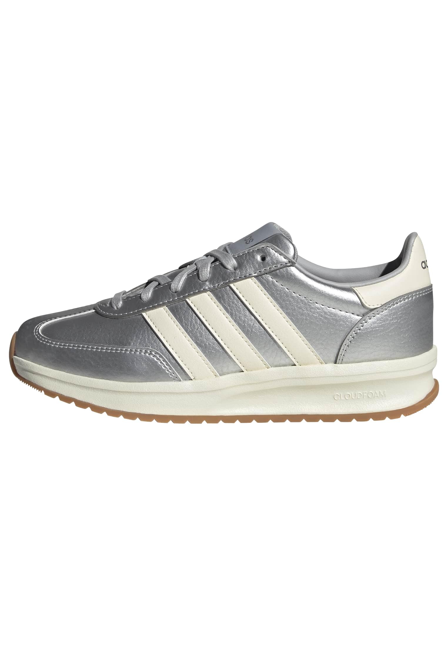 adidas Femme Run 70S 2.0 Shoes, Silver met./​Off White/​Grey Two, 36 EU
