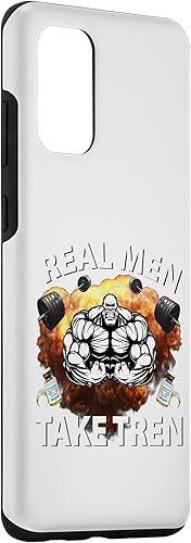 Miniatura 3 de Galaxy S20+ Real Men Take Tren Funny Bodybuilding Gym Design Case