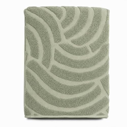 Toalha de Banho Praia Brisamar LMPeter 530 g – 100% Algodão (Salvia)