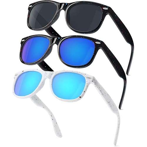 Kids Polarized Sunglasses for Boys Girls,Retro Toddler Sun Glasses UV Protection Shades