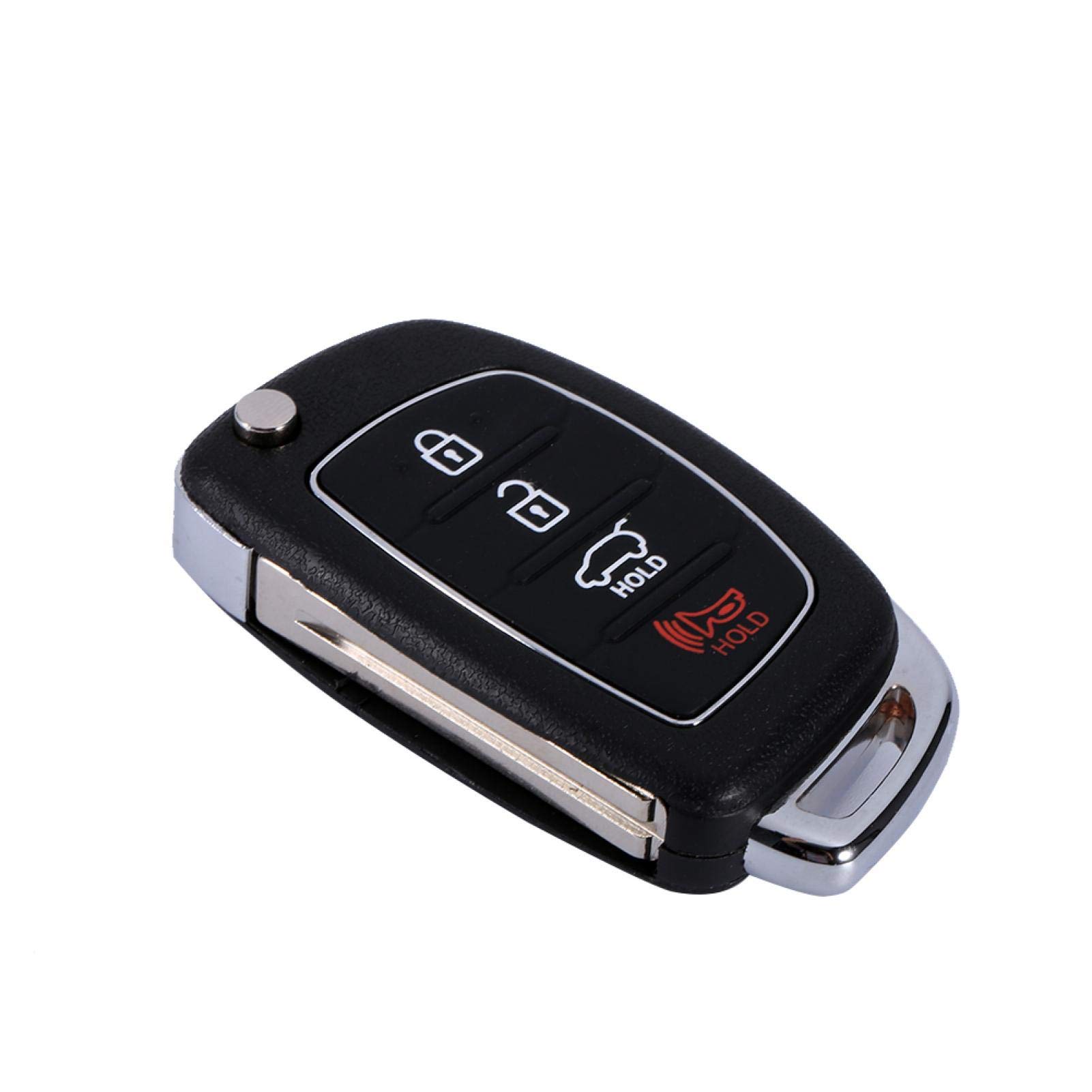Guscio di ricambio per chiave auto Fiat, telecomando a 3 pulsanti, con
